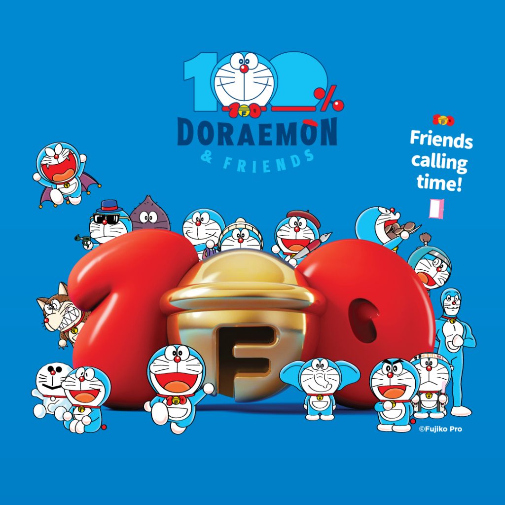 ฉลองครบรอบ 90 ปี กับโปรเจกต์ 100% Doraemon & Friends tour in Thailand